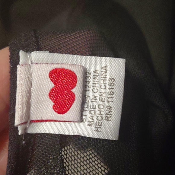 Poof Black Laser Cut Bodycon Dress With Shear Bodice - Picture 8 of 9